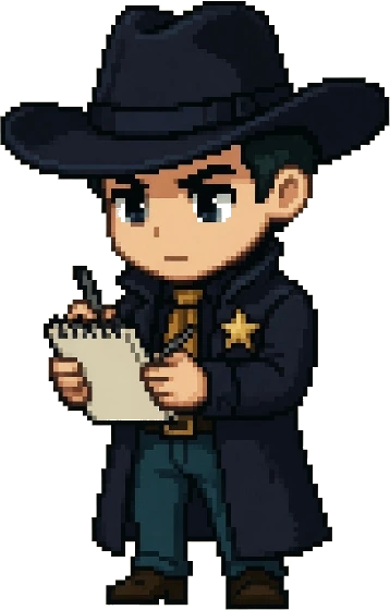 The sheriff drafting new content